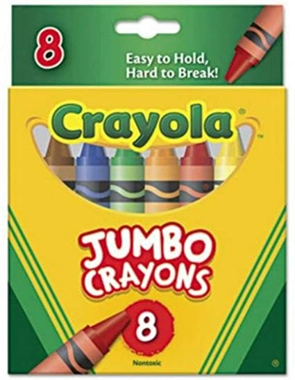 0006661 Crayons 8 Kindergarten